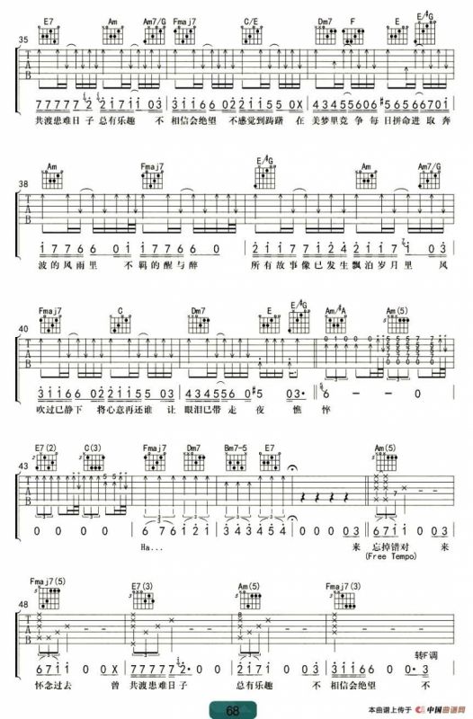 友情岁月（杨鑫编配版）