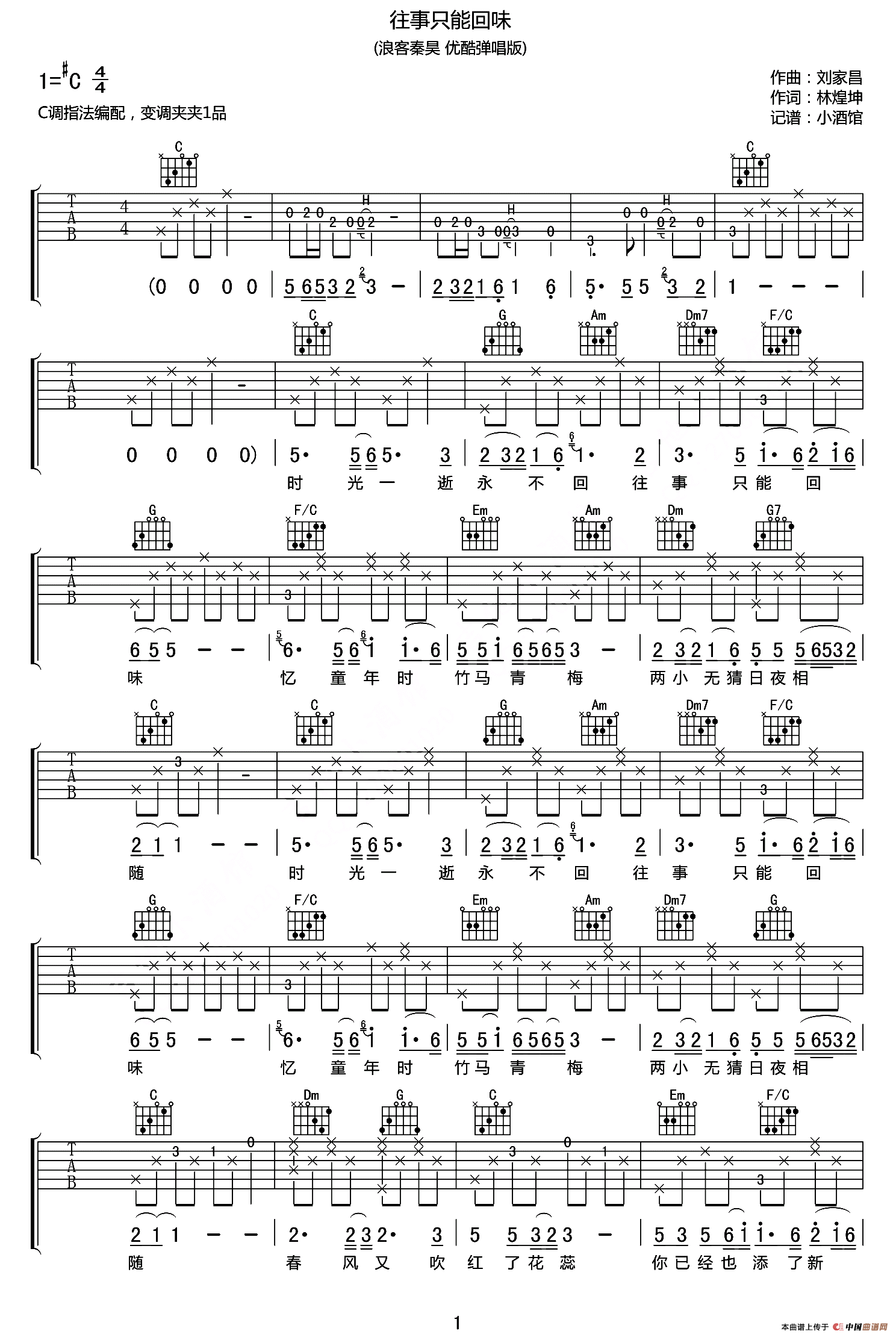 往事只能回味（小酒馆编配版）