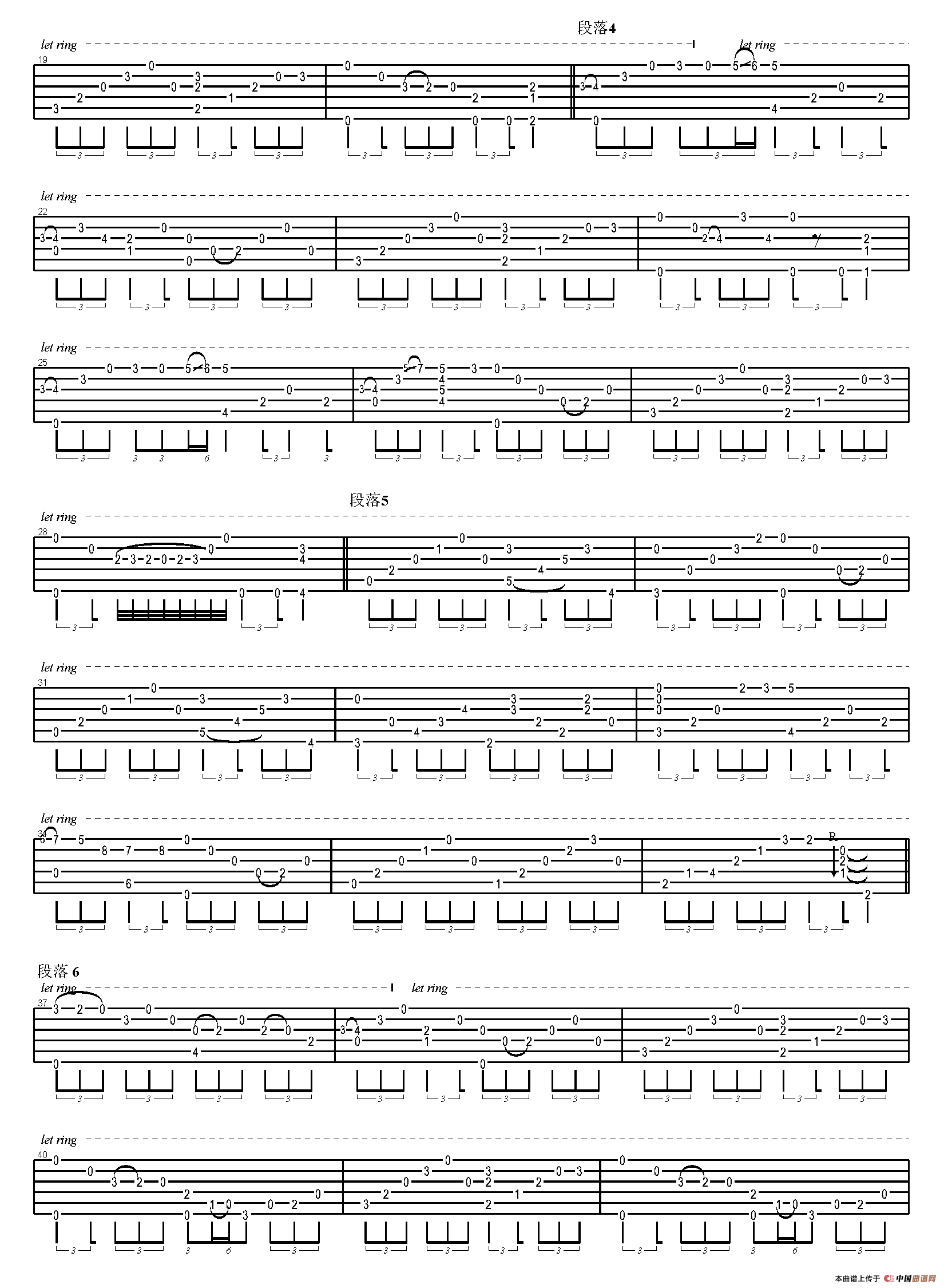 smoker（岸部真明指弹吉他谱）