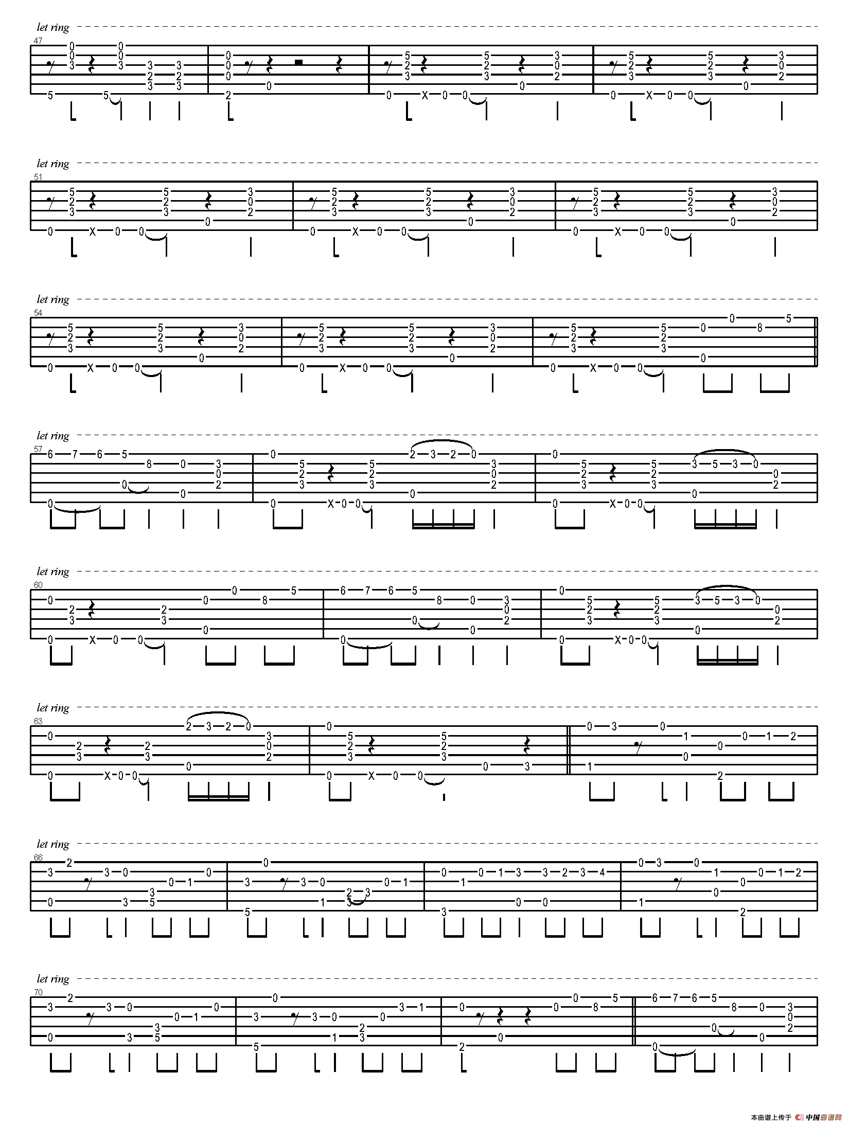 Take Five（岸部真明指弹吉他谱）