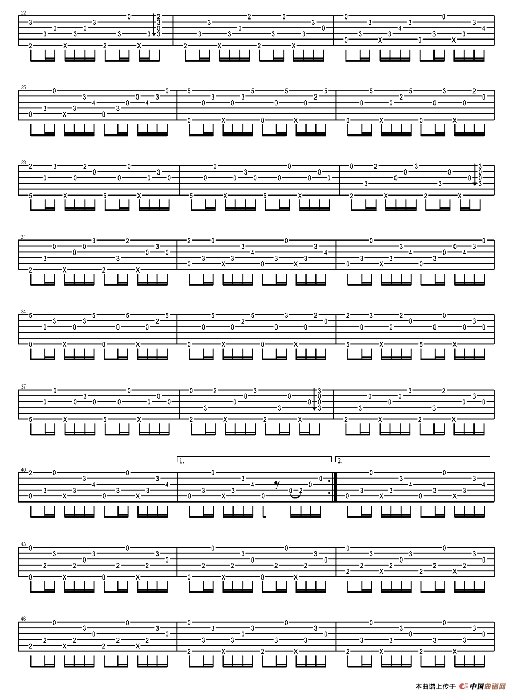 Convertible（岸部真明指弹吉他谱）