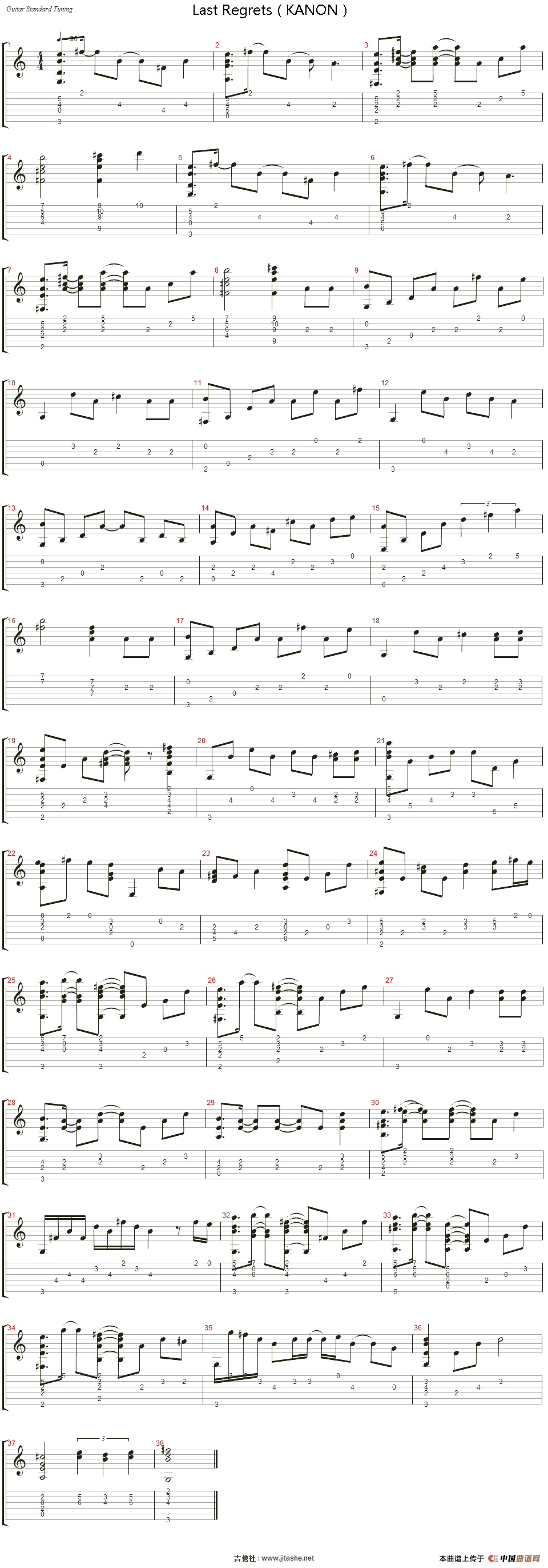 Last Regrets（KANON）