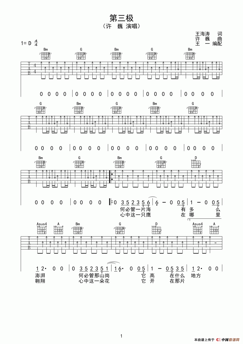 第三极（王一编配版）