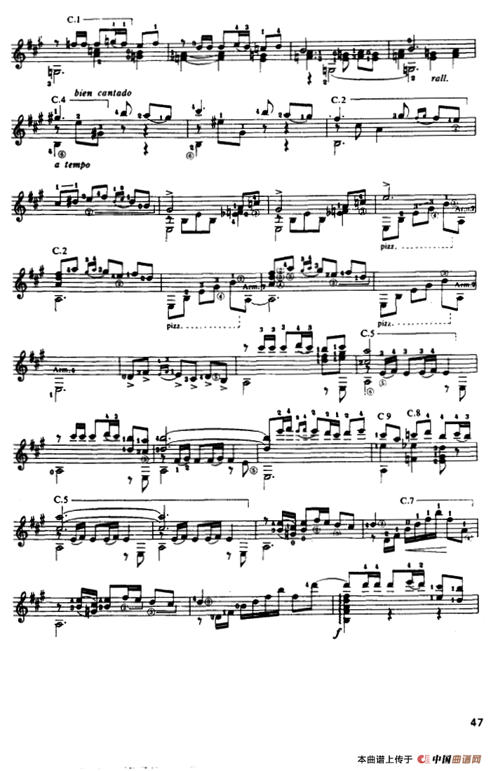 奏鸣曲·第一乐章（古典吉他）