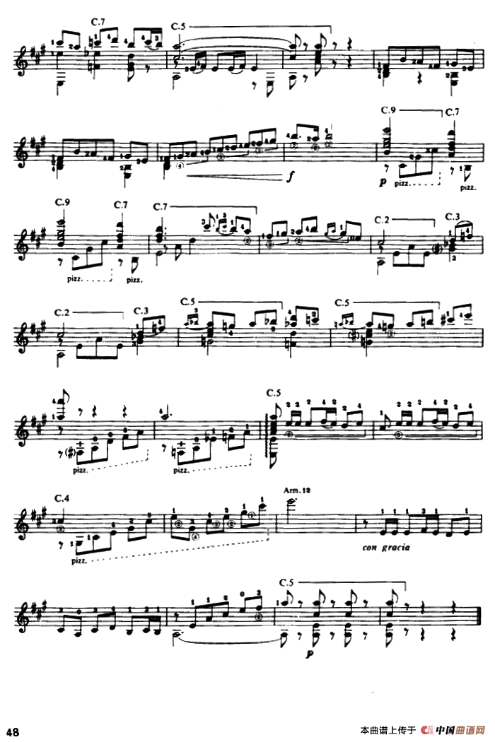 奏鸣曲·第一乐章（古典吉他）