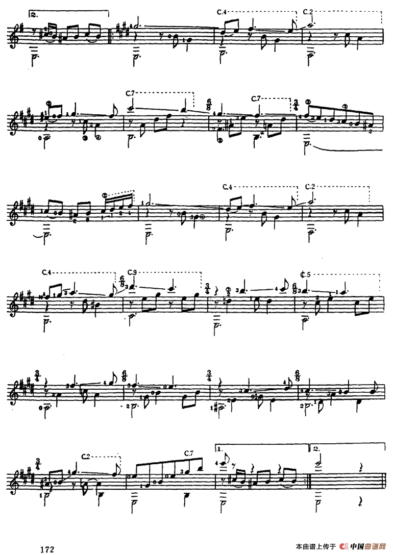 委内瑞拉舞曲3号（古典吉它）