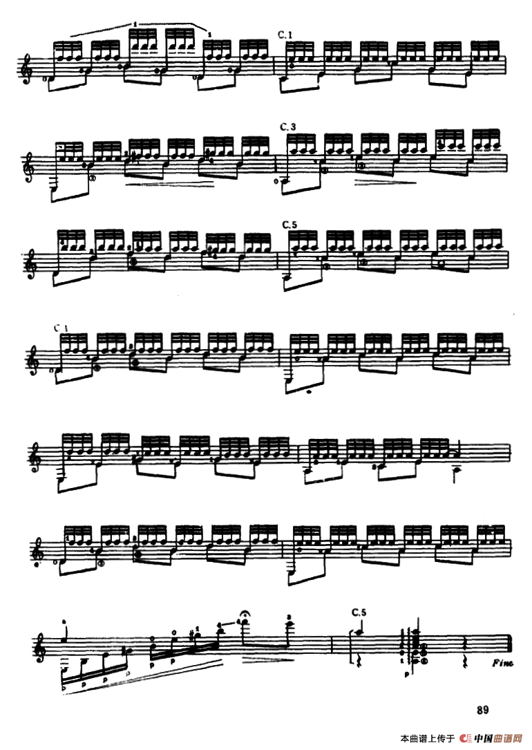 阿利亚的祭典（古典吉它）