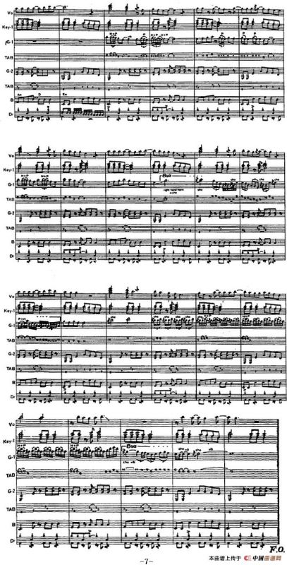 暴风雨（电吉他）