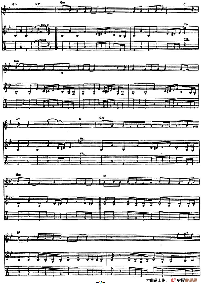 疯狂的进攻（电吉他）