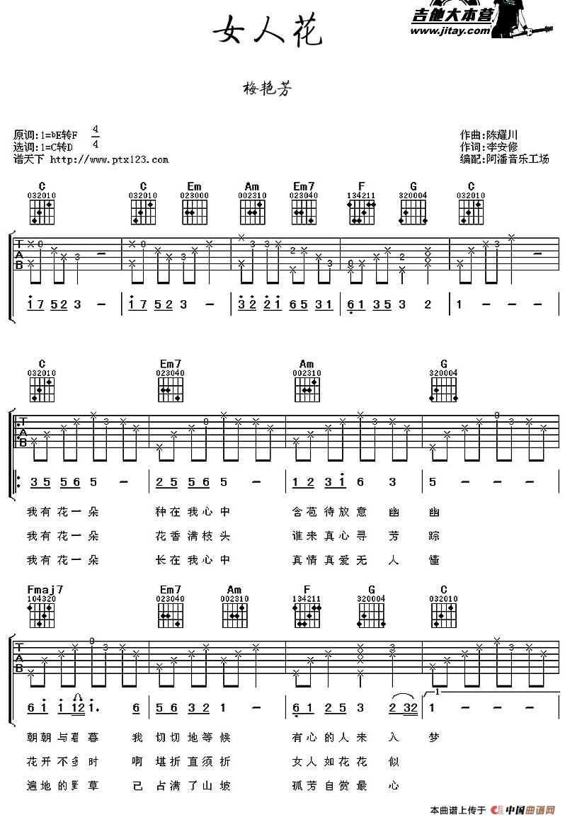 女人花（阿潘编配版）