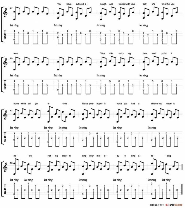 Falling Slowly（爱尔兰音乐电影《once》主题曲）