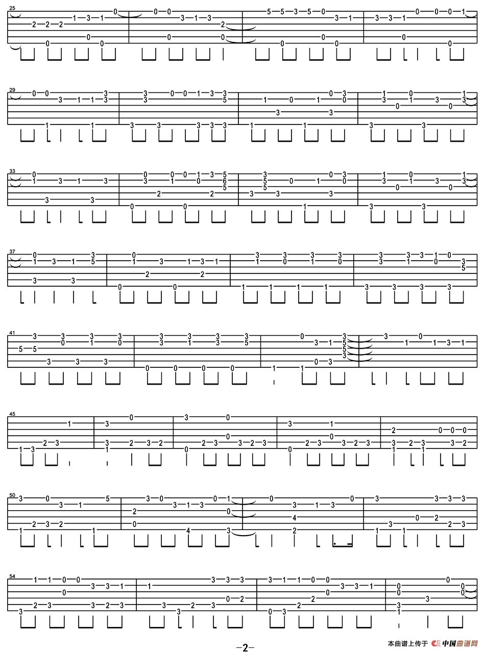 Fight Together（海贼王）（指弹谱）