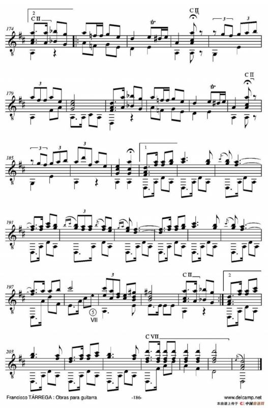 FANTASIA(Sobre motivos de la Zarzuela Marina de Juan Emilio Arrieta)（古典吉他）