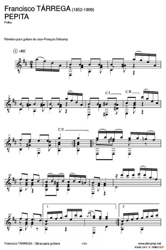 PEPITA(Polka)（古典吉他）