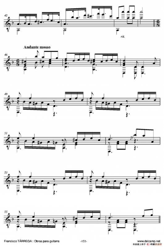 FANTASIA(Sobre motivos de la Traviata de Giuseppe Verdi)（古典吉他）