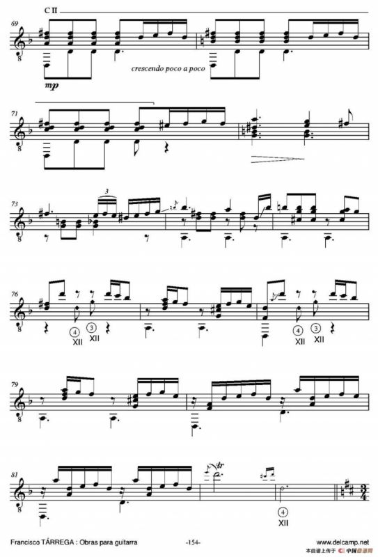 FANTASIA(Sobre motivos de la Traviata de Giuseppe Verdi)（古典吉他）