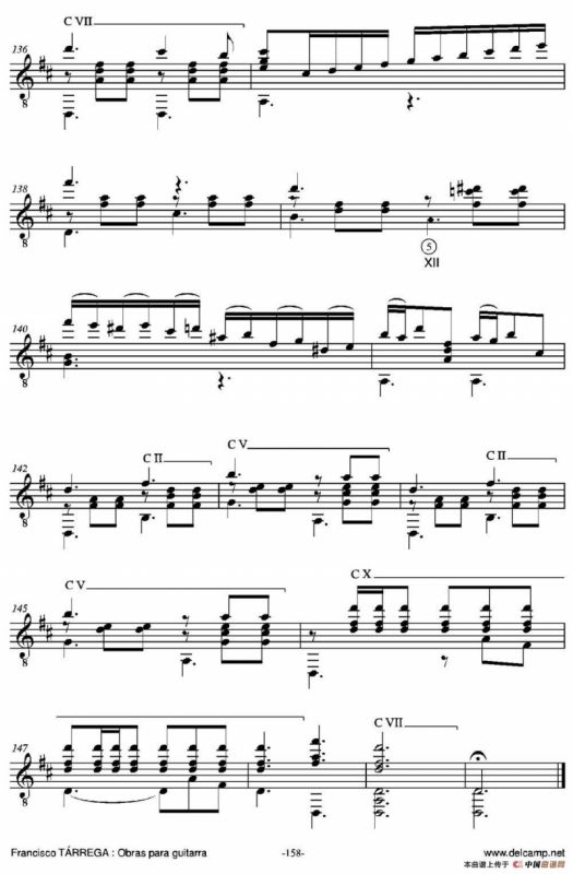 FANTASIA(Sobre motivos de la Traviata de Giuseppe Verdi)（古典吉他）