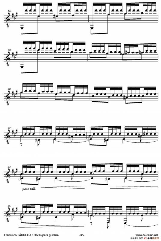 iSUENO!(Tremolo-Estudio A mi querido amigo el notable aficionado Dr.D.Severino G（古典吉他）