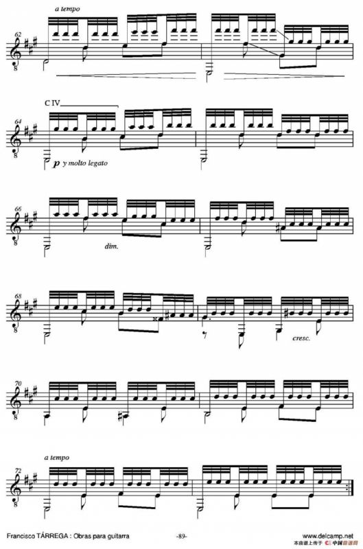 iSUENO!(Tremolo-Estudio A mi querido amigo el notable aficionado Dr.D.Severino G（古典吉他）