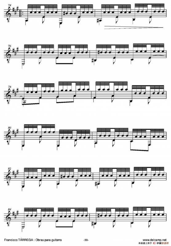 iSUENO!(Tremolo-Estudio A mi querido amigo el notable aficionado Dr.D.Severino G（古典吉他）