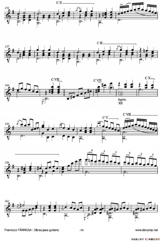 LA CARTAGENERA（古典吉他）