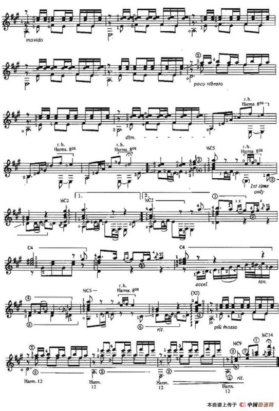 iAy，Ay，Ay！...（古典吉他）