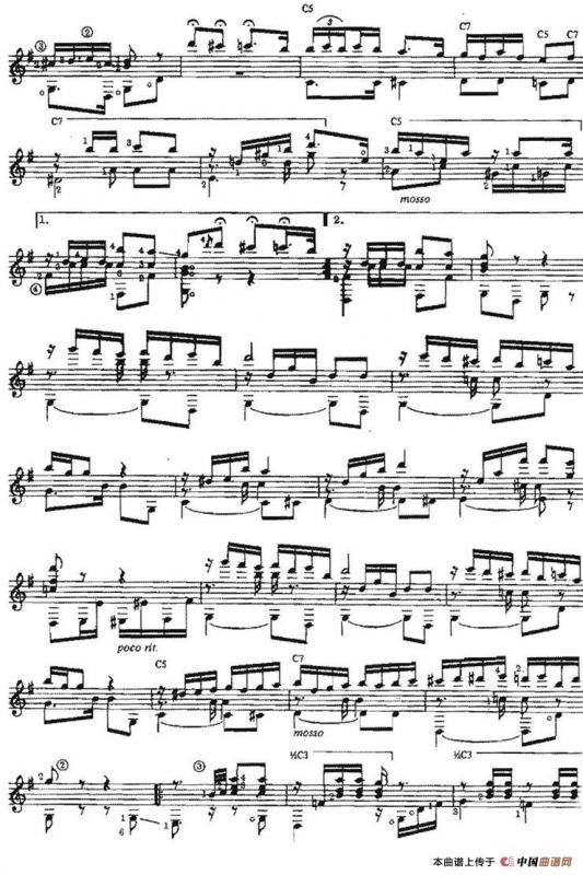 Tango No.2（古典吉他）