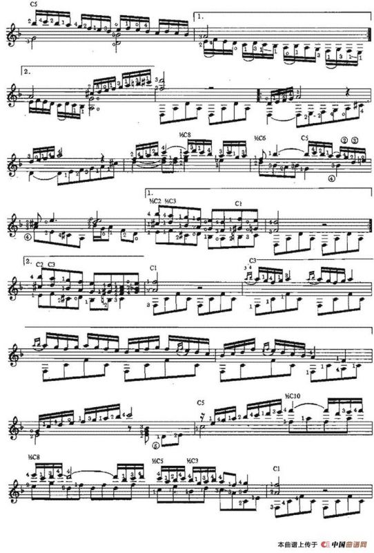 Serenata Morisca（古典吉他）