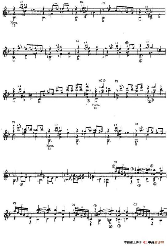 Capricho Espanol（古典吉他）