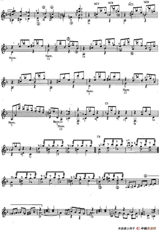 Capricho Espanol（古典吉他）