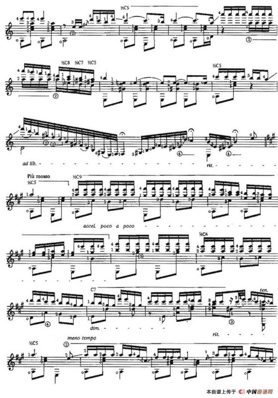 Divagacion（古典吉他）