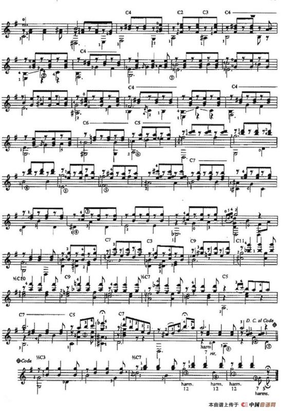 Confesion-romanza（古典吉他）