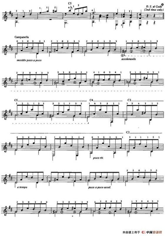 Vals op.8no.4（古典吉他）