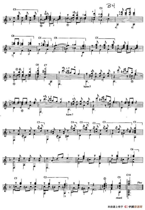 Aire de Zamba（古典吉他）