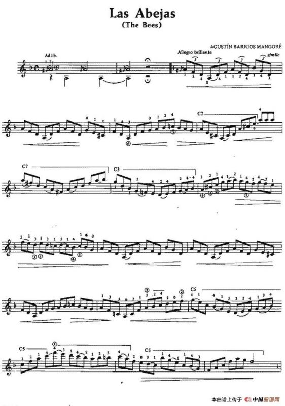 Las Abejas（古典吉他）