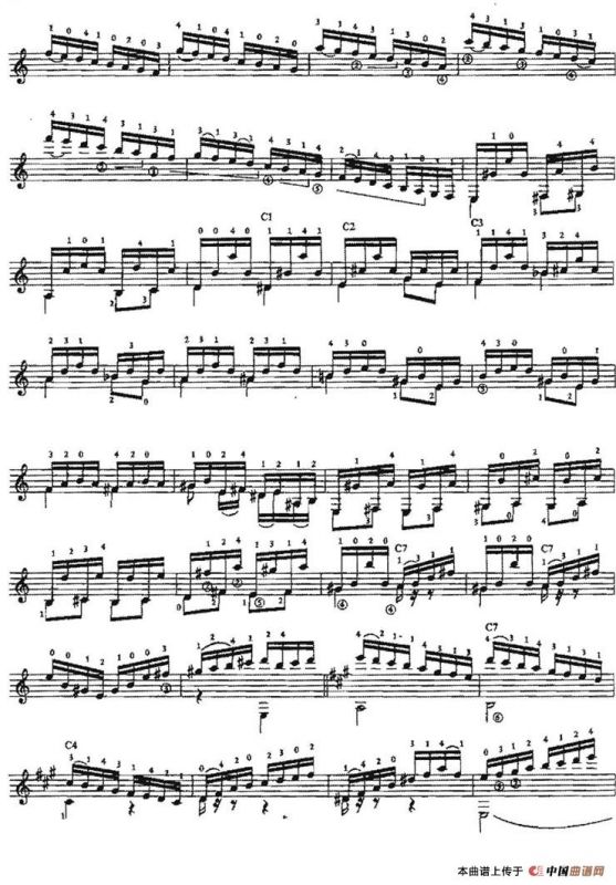 Estudio（古典吉他）