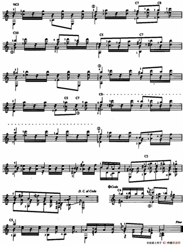 Oracion por Todos（古典吉他）