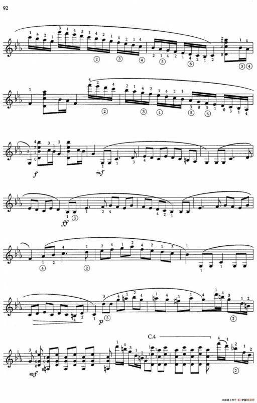 Joaquin Rodrigo Music for Guitar（罗德里戈吉他音乐P90-94（古典吉他）