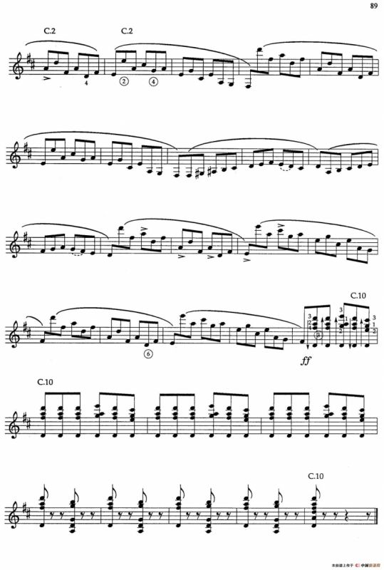 Joaquin Rodrigo Music for Guitar（罗德里戈吉他音乐P80-89（古典吉他）