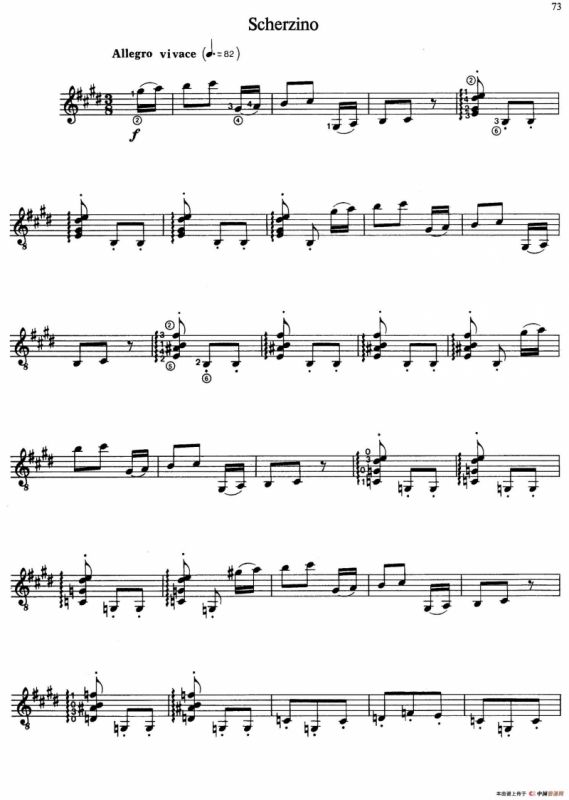 Joaquin Rodrigo Music for Guitar（罗德里戈吉他音乐P69-79（古典吉他）