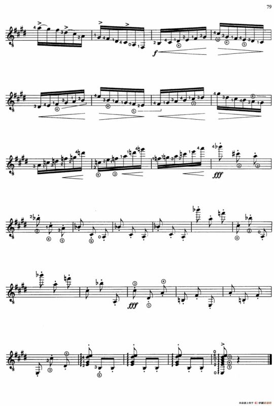 Joaquin Rodrigo Music for Guitar（罗德里戈吉他音乐P69-79（古典吉他）