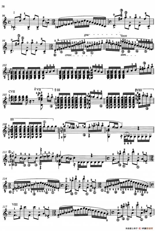 Joaquin Rodrigo Music for Guitar（罗德里戈吉他音乐P54-60）（古典吉他）