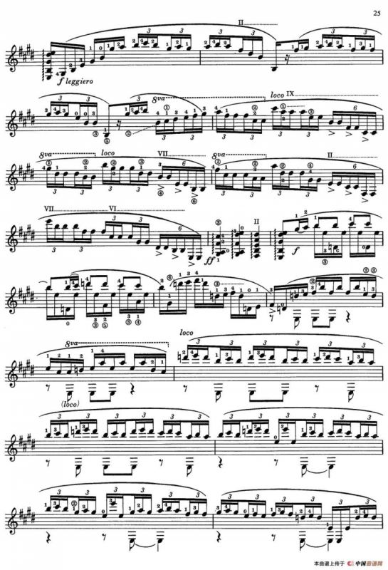 Joaquin Rodrigo Music for Guitar（罗德里戈吉他音乐P22-35）（古典吉他）