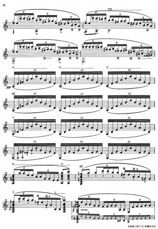 Joaquin Rodrigo Music for Guitar（罗德里戈吉他音乐P22-35）（古典吉他）