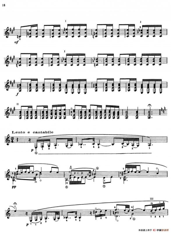 Joaquin Rodrigo Music for Guitar（罗德里戈吉他音乐P12-21）（古典吉他）