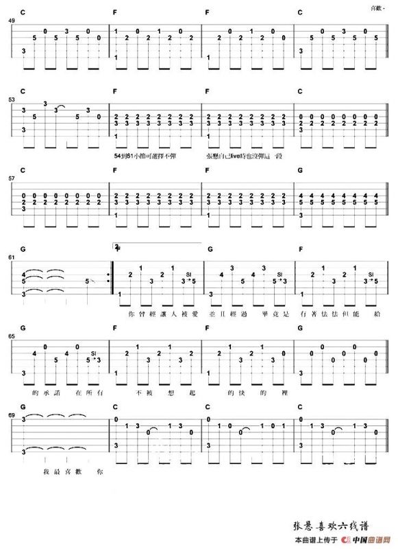 喜欢（张悬演唱版）
