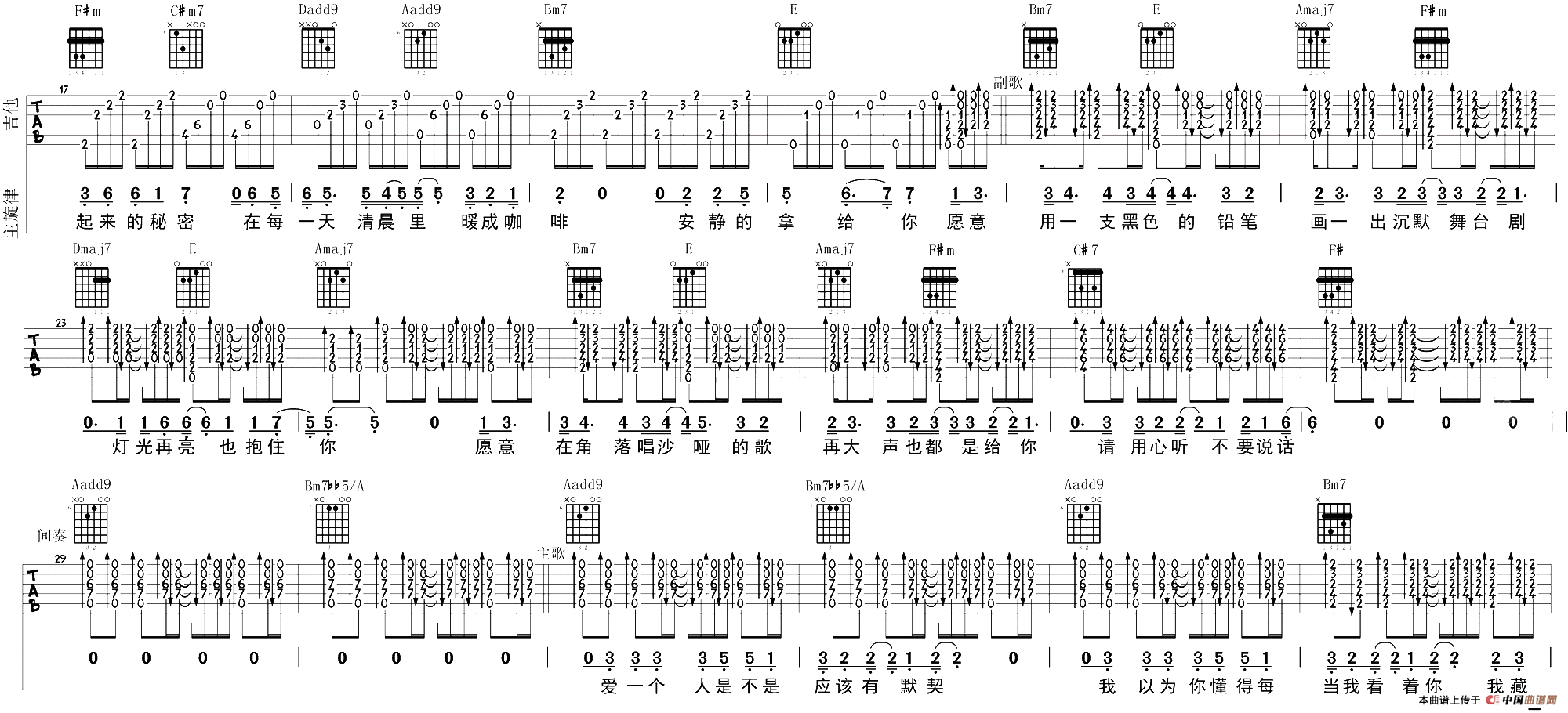 不要说话（大伟编配版）