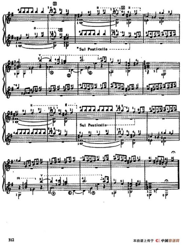 黄莺之歌（古典吉他重奏）