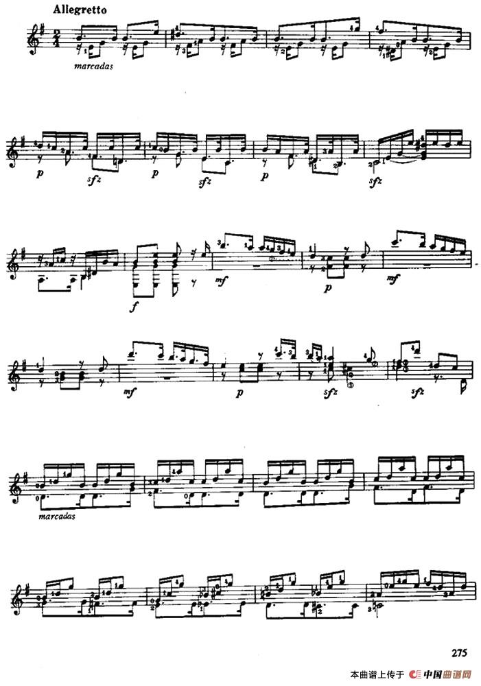 别离（古典吉他）