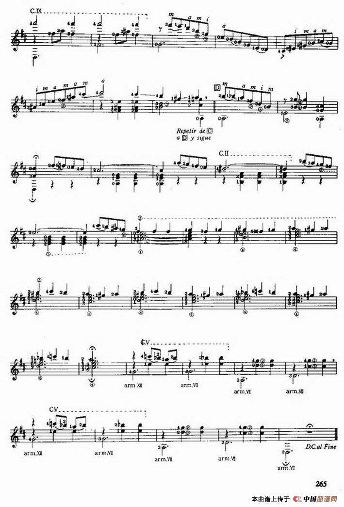 第3号华尔兹（古典吉他）